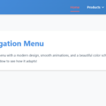 Creating a Modern Navigation Menu with HTML and CSS 2025