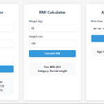 How to create a EMI, BMI, and Age Calculator