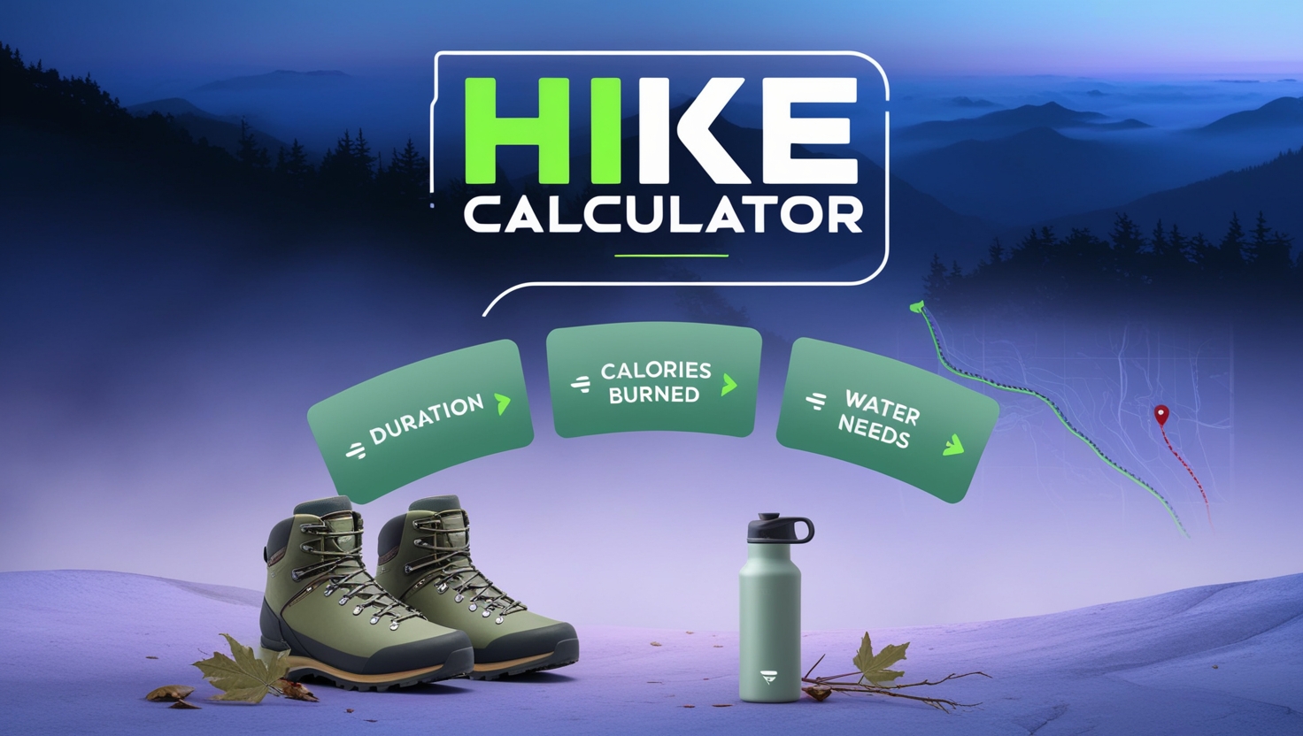 Hike Calculator: Plan Your Hiking Duration, Calories Burned, and Water Needs 2025