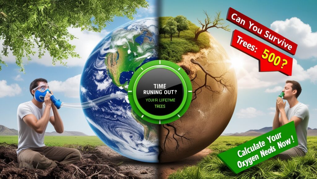 🌿 NatureMate – Calculate Your Lifetime Tree Requirement for a Sustainable Future