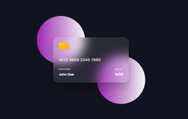 How to Create a Flipping Credit Card UI Design Using HTML & CSS 2025