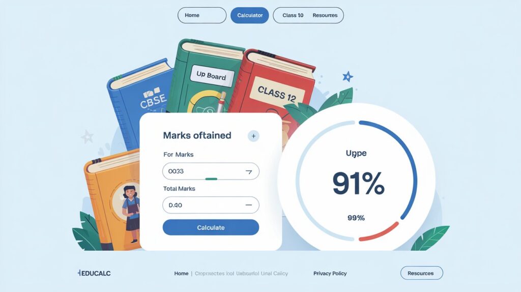 MyResult Pro – Class 10 & 12 Percentage Calculator for UP Board and CBSE