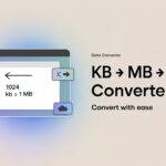 KB to MB Converter – Free Online Tool to Convert Kilobytes to Megabytes”