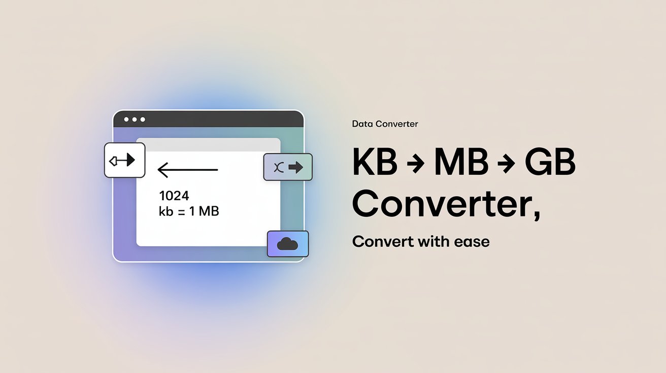 KB to MB Converter – Free Online Tool to Convert Kilobytes to Megabytes”